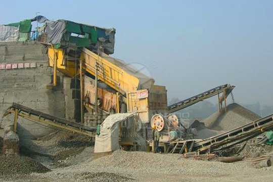 鵝卵石制砂生產線